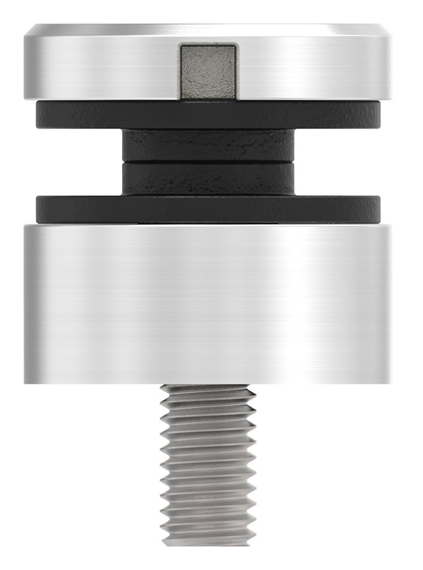 Glaspunkthalter Edelstahl V2A Ø 30 mm flach – Punkthalter-10-5000.4