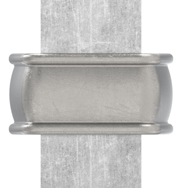 Bund - 1 Stueck - Material- 16x4 mm - Innenmass- 20x26 mm - Stahl -Roh- S235JR-30-6704.8