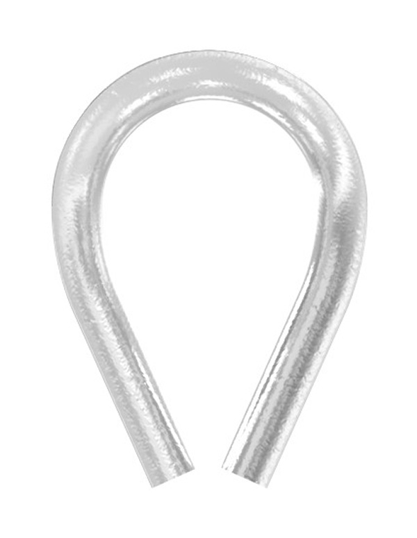 Kausche - fuer Seil Ø- 3 mm - V4A-11-2985.1