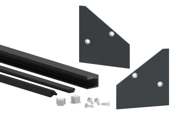 Montage-Set Glas 17-52mm eleganza canopy- fuer L- 2-405m-88-11VDE-GU-2400-17.DB703