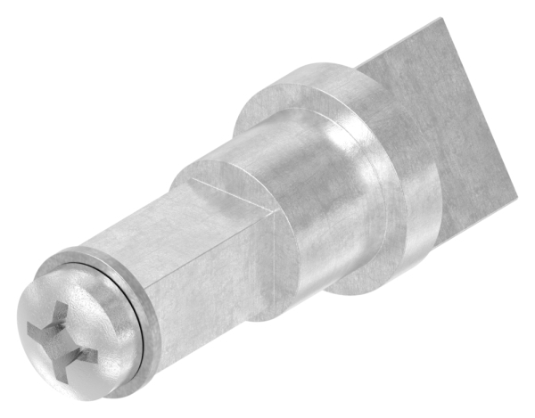 Spezialstift Edelstahl V2A Dreikant 15 mm mit Befestigungsschraube M5-88-118093.15