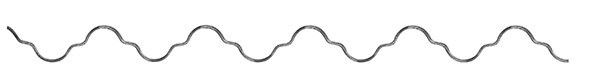 Ziergitterstange - glatt - Material- 12x6 mm- gerillt - Laenge- 3300 mm - Stahl S235JR- roh-30-1593.8
