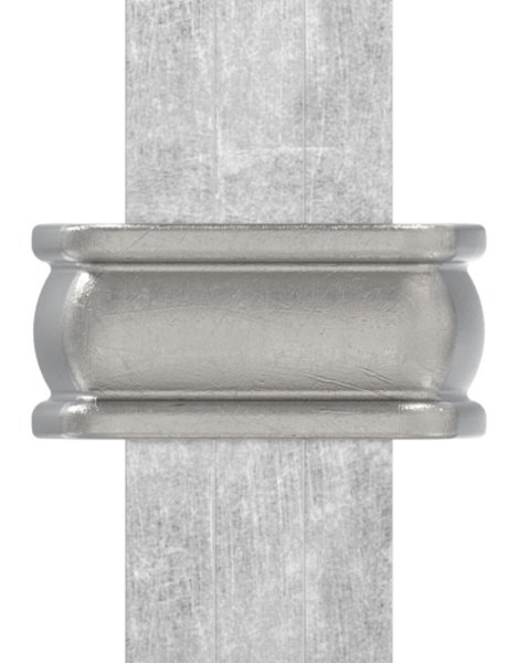 Bund - 100 Stueck - Material- 12x3 mm - Innenmass- 16x20 mm - Stahl -Roh- S235JR-30-6729-100.8