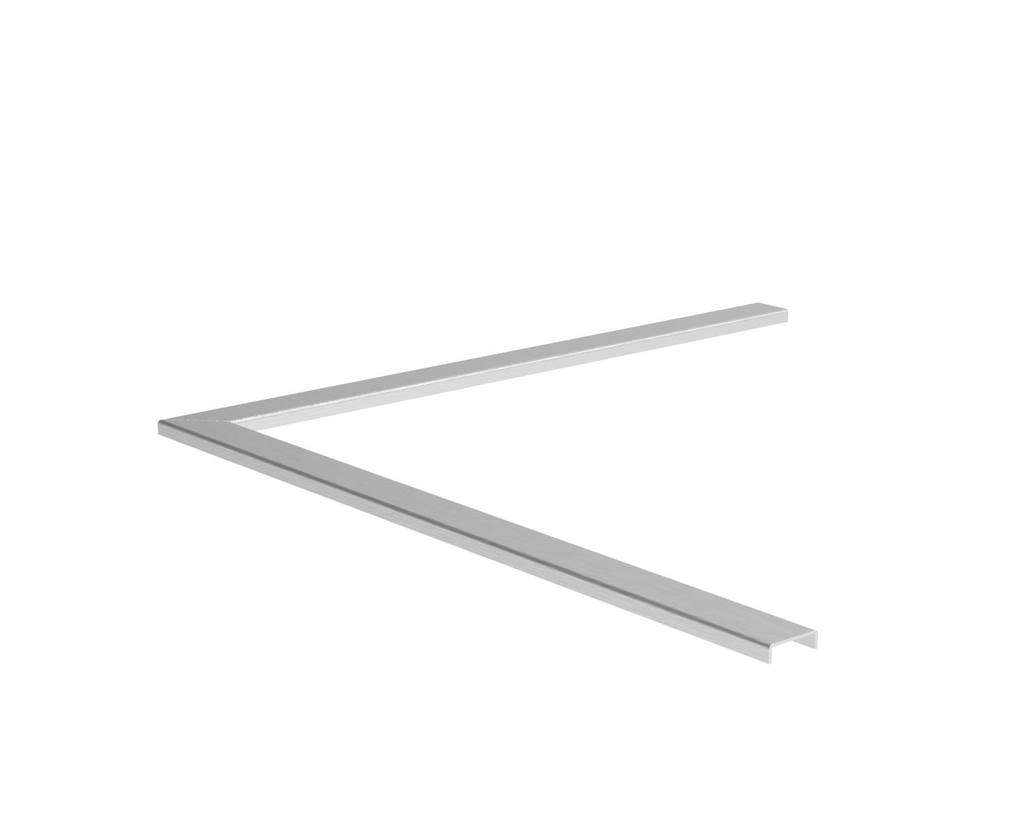 Eckverbinder 90° fuer U-Profil Edelstahl V2A fuer Glas 16-00-17-52 mm geschliffen-89-11A6903018G90-A.4