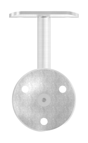 Handlaufhalter mit Ronde 58x4 mm und Halteplatte fuer Ø 42-4 mm V2A-11-2036.4