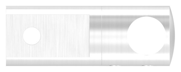 Querstabhalter V2A Edelstahl – zwischen zwei FLACHeisen fuer Rundstaebe 14 mm-11-1072.4