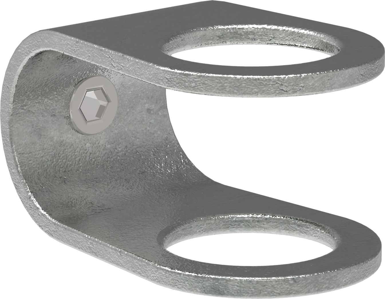Rohrverbinder - Kreuzstueck offen - 160B34 - 33-7 mm - 1- - Feuerverzinkt u. Elektrogalvanisiert-160B34