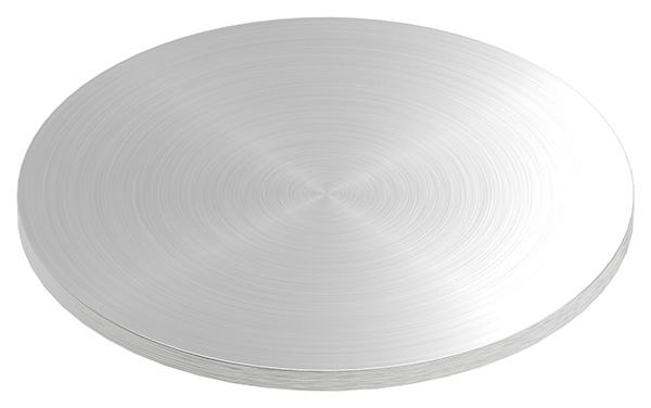 Ronde - Masse- Ø 100x4 mm - mit Rundschliff - V2A-11-2242R-4.4
