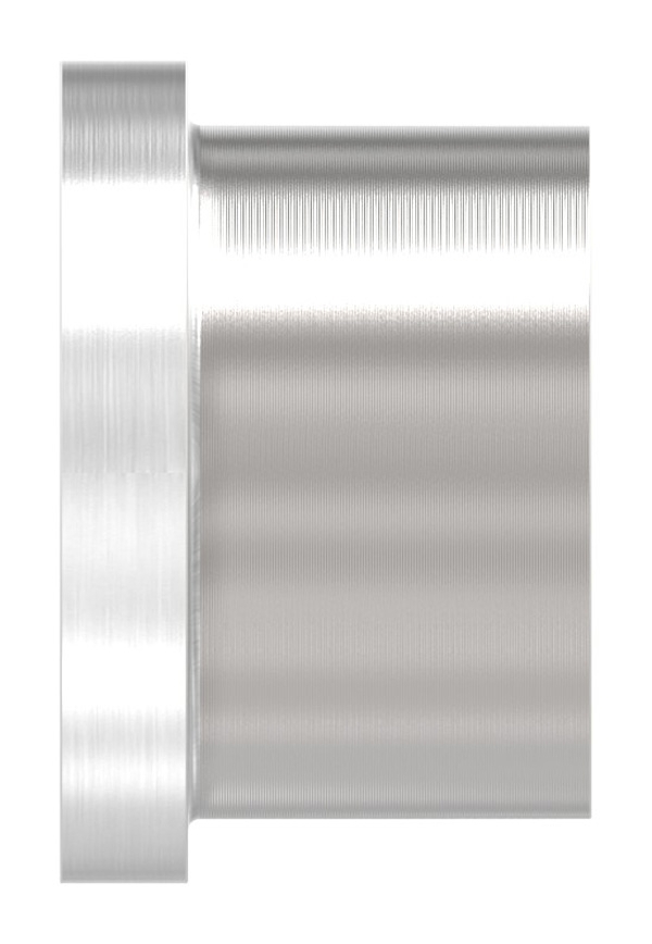 Gewindehuelse Edelstahl V2A M24 mit flachem Anschluss-88-11120-M24.VAGH