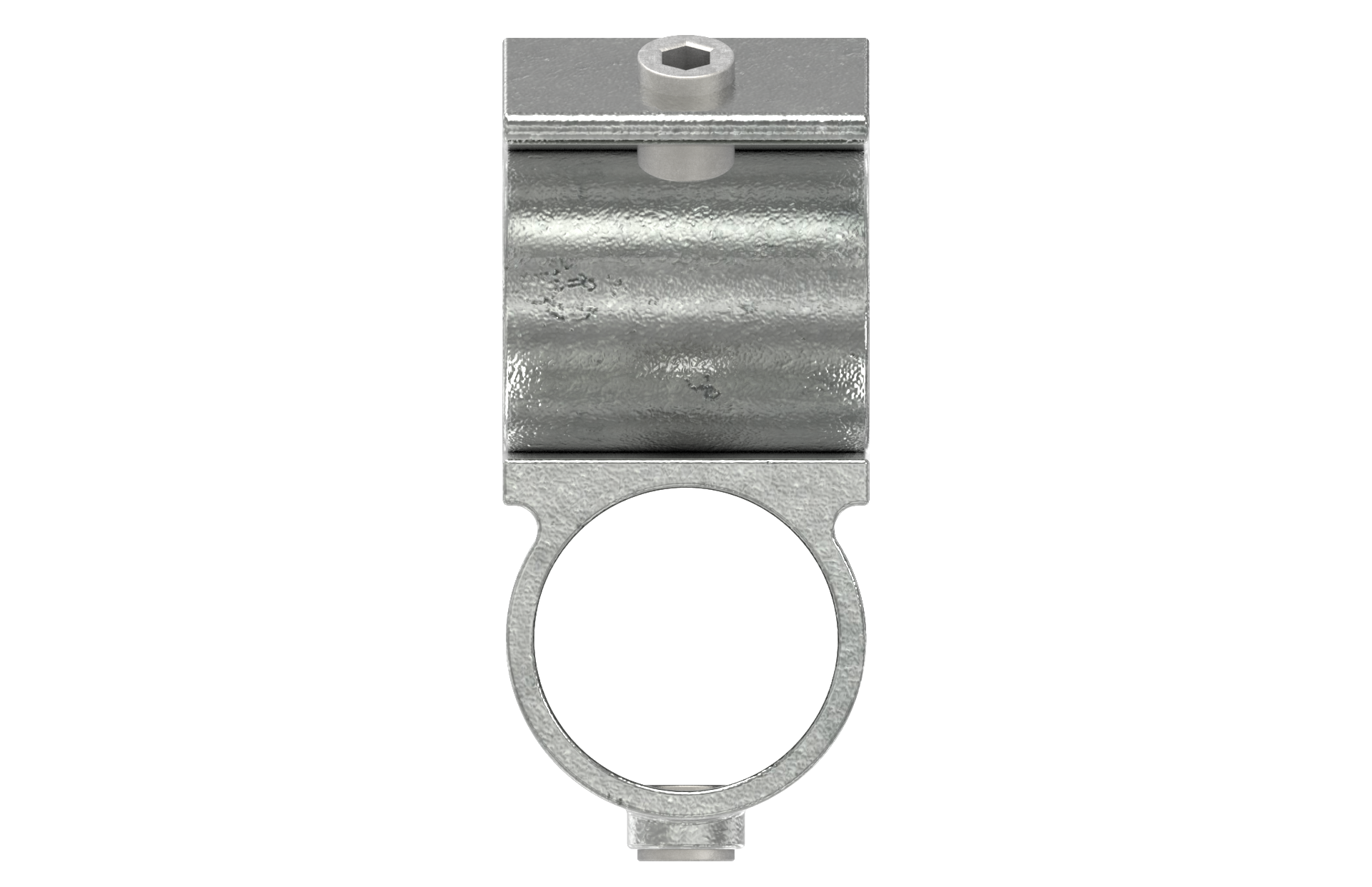 Rohrverbinder - Kreuzstueck - 201D48 - 48-3 mm - 1 1-2- - Feuerverzinkt u. Elektrogalvanisiert-201D48