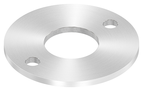 Ankerplatte Ø 120 x 6mm- mit Rundschliff- V2A-88-1154303-240.R