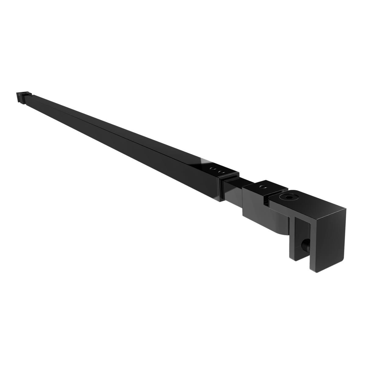 Stabilisierungsstange Dusche Edelstahl schwarz L=730-1200 mm-89-11GSBLACKZP926S-A.4