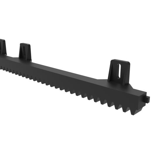 Zahnstange Kunststoff mit Stahlkern 27 x 18 mm Modul 4 fr Schiebetore-89-11H01PVCUPBS-A.4