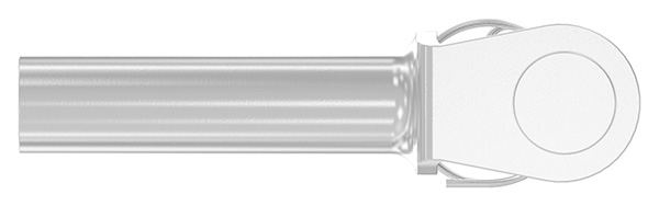 Gabelterminal Edelstahl V4A Innengewinde M8 links-88.11100057008