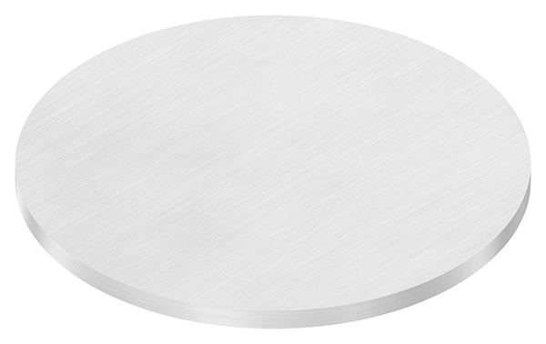 Ronde - Masse- Ø 140x6 mm - - V2A mit Laengsschliff-11-2244.4