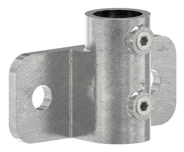 Wandhalter Temperguss fuer Rohr Ø 33-7 mm mit 2 Bohrungen-88-11246.B34