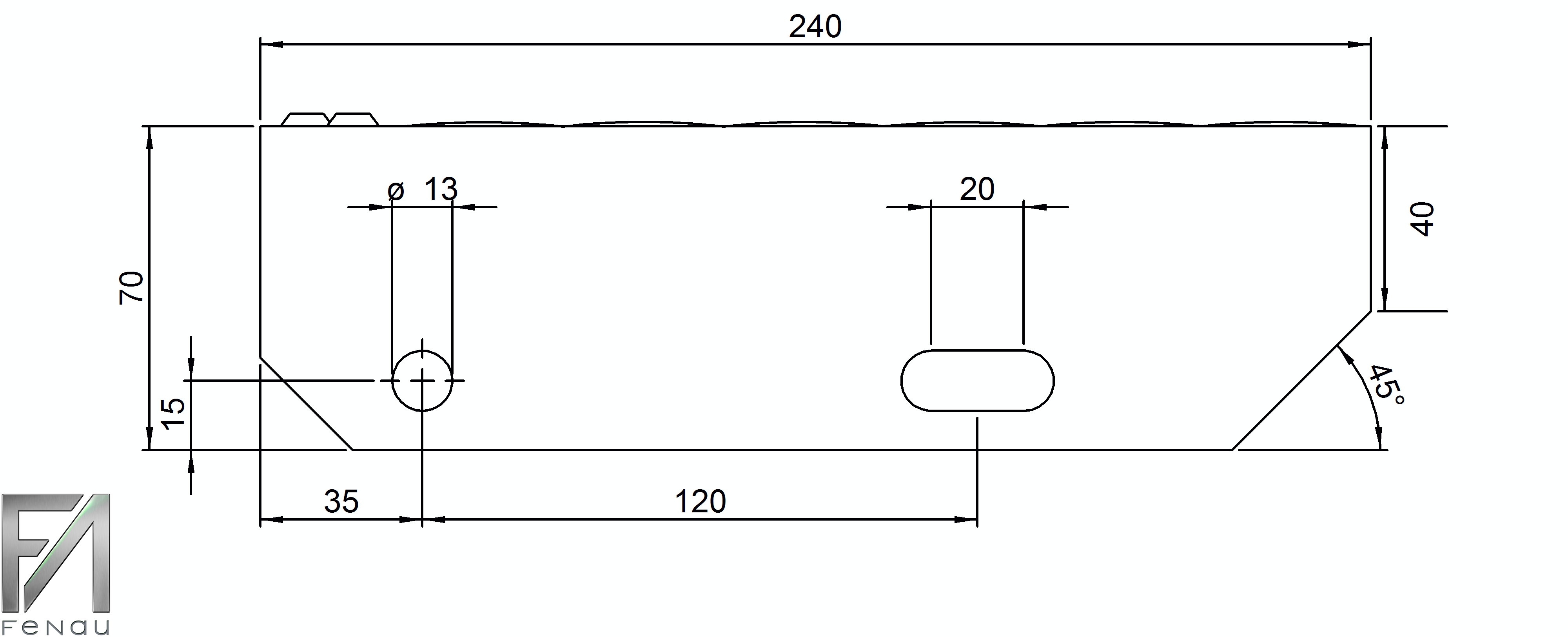 Schweisspressroststufe Metallstufe 900x240 mm Masche 34-38 mm Tragstab 35-2 mm S235JR feuerverzinkt-25-902430302.7