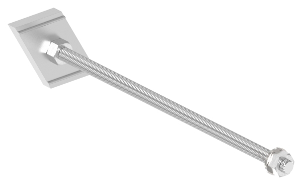 Montage-Platte fuer Montage-System FLEX-MOUNT PRO- fuer Daemmblock 260mm- L=314mm-88-11VDE-FLEX-MP.260