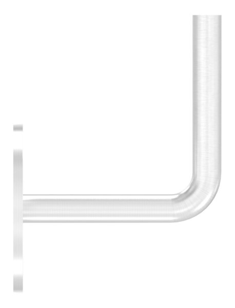 Handlaufhalter V2A Ronde Ø70x4mm- Buegel Ø12mm- Wandabstand 80mm- Innengewinde M6- verschweisst-88-1150303-240.V