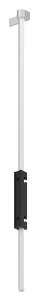 Bodenriegel XL mit Laenge 1000mm- zum Anschrauben- RAL 9005 schwarz-88-1156711-ALU.9005