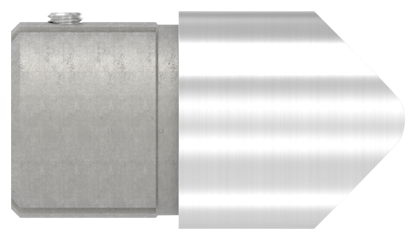Steckfitting 90° V2A Ø 48-3 mm mit Klemmschraube-11-3367.4