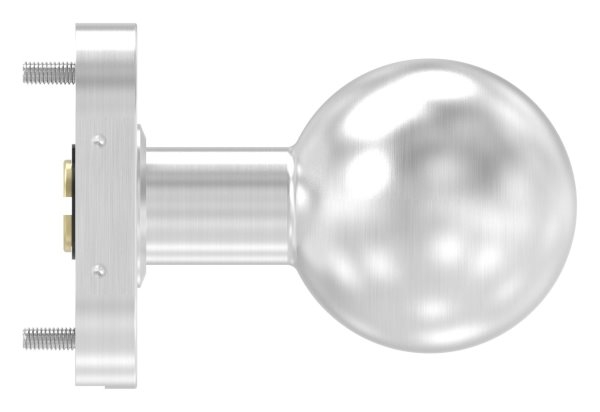 Drueckerknopf V2A Edelstahl Ø 50 mm drehbar-11-3518.4