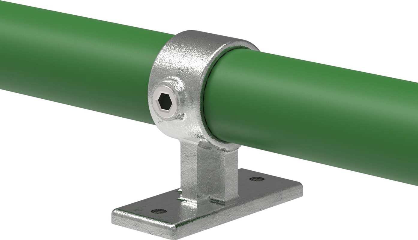 Rohrverbinder - Handlaufhalterung Befestigungsschraube 90° - 143WB34 - 33-7 mm - 1- - Feuerverzinkt u. Elektrogalvanisiert-143WB34