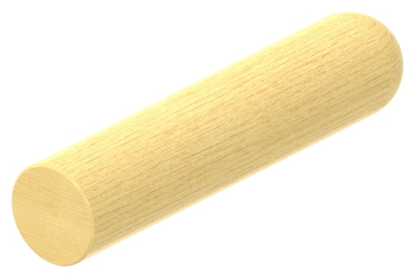 Holzhandlauf Ahorn Ø 42 mm- Laenge 200 mm- lackiert-88-11HHM.AH42