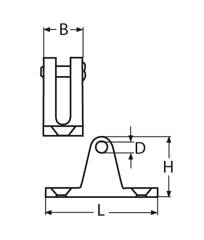 Verdeckbeschlag 56 x 17 mm V4A- VPE 5 Stueck-66-64-411-8311456.17