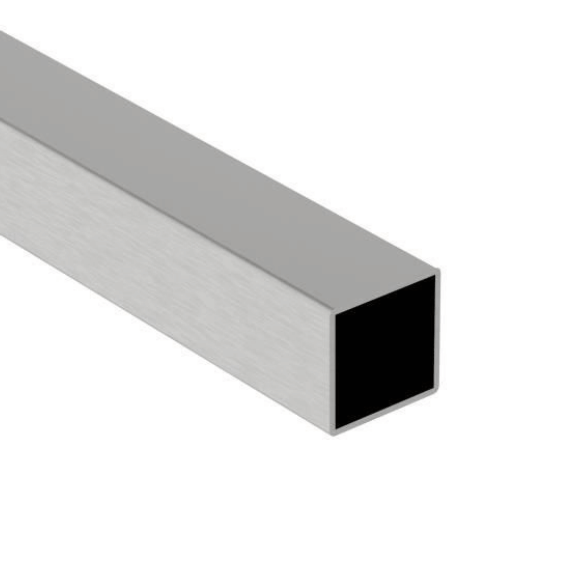 Edelstahl Quadratrohr AISI 304 40x40x2 mm 1000 mm Schliff-89-11A40X40X21000-A.4