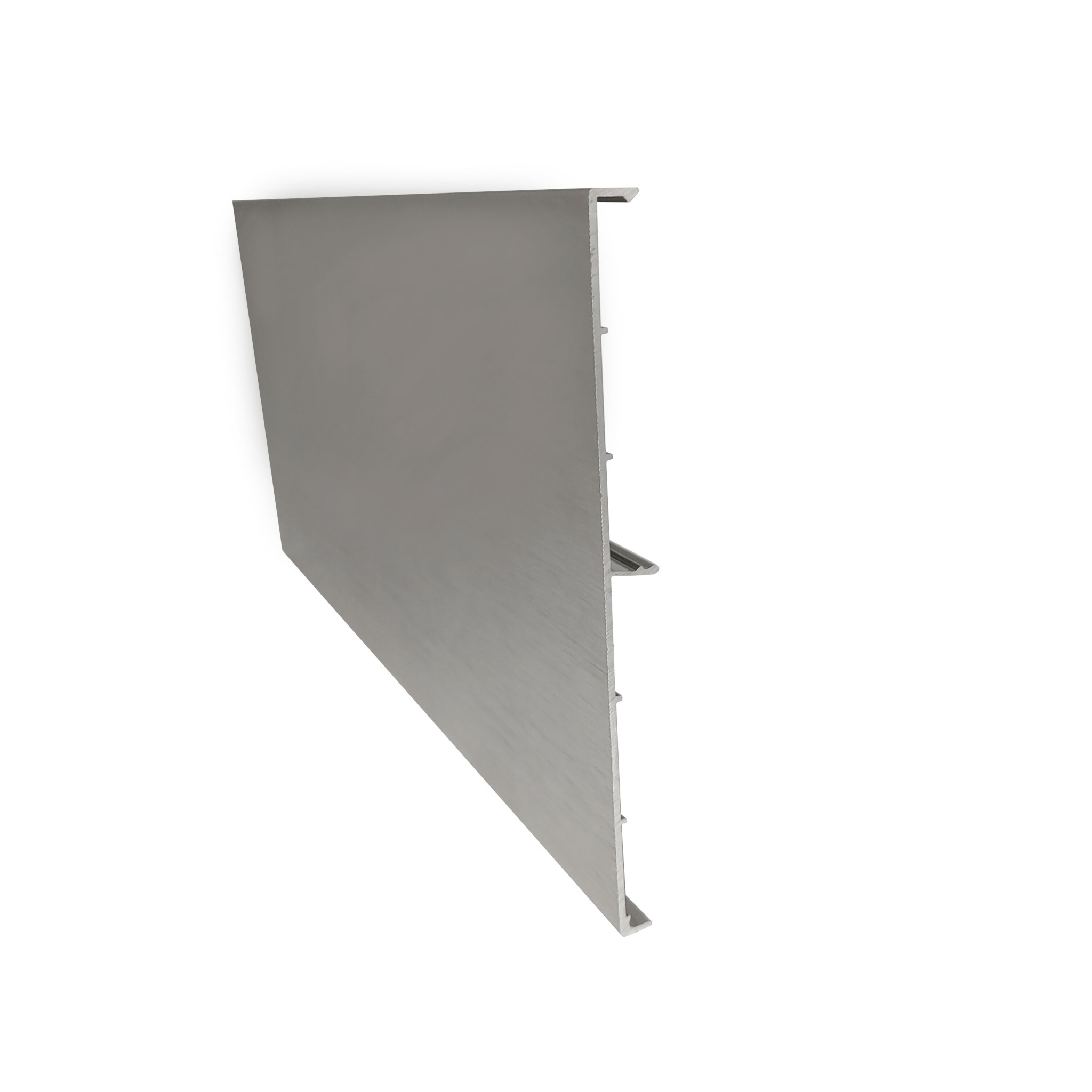 Glasklemmprofil U-Profil Aluminium 35 x 35 mm L=3000 mm fuer Glas 8-10 mm-89-11GSALK2000NE-A.4