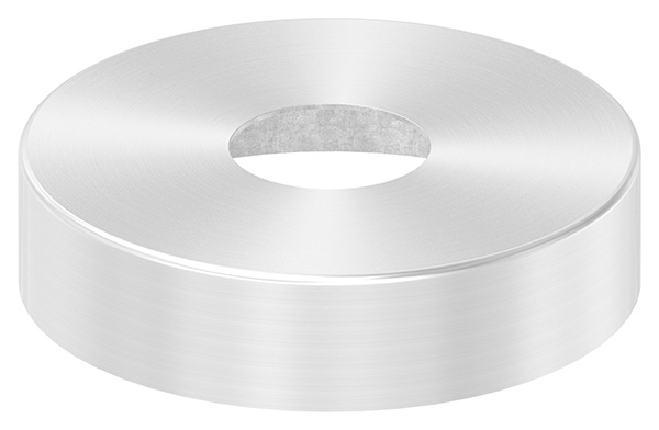 Abdeckrosette Ø 105x25 mm fuer Rundrohr Ø 33-7 mm V2A-11-2507.4