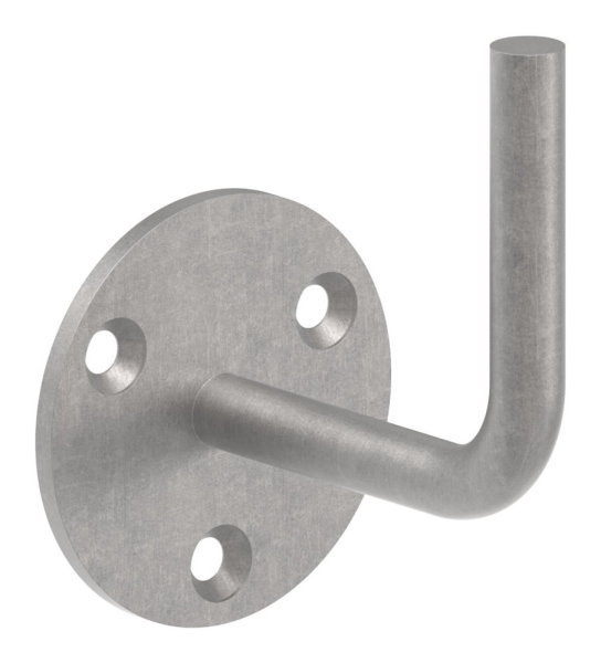 Handlaufhalter Stahl Ronde 70x4 mm Buegel Ø12 mm zum Anschweissen-30-1418.8