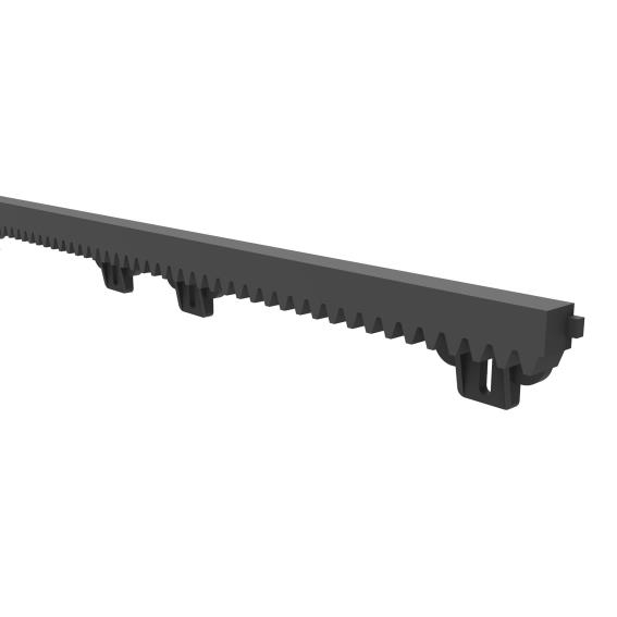 Zahnstange mit Stahlkern Kunststoff 27 x 20 mm Modul 4 bis 1200 kg-89-11H01PVCSBS-A.4