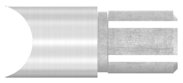Anschlussstueck 90 V2A fuer Rohr Ø 33-7 mm mit Klemmschraube-11-3386.4-STUeCK