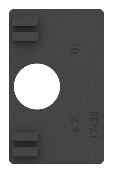 1 Paar Gummi fuer Mod- 45- fuer Blech 2-0mm-88-114502.GU