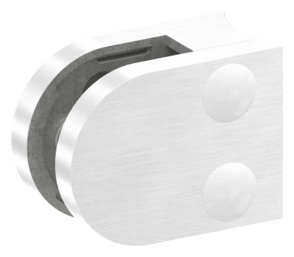 Glasklemme 50x40x26 mm AbZ fuer Anschluss Ø 48-3 mm V4A-10-2148.1ABZ