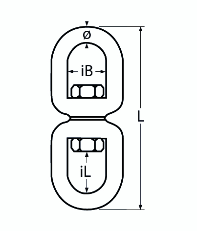 Wirbelschaekel Auge-Auge Laenge- 60 - 231 mm V4A - Verkauf in VPEs-66-64-411.8254