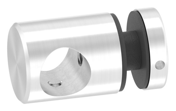 Querstab-Glaspunkthalter Ø 25 fuer Rundstaebe Ø 16 mm V2A-11-1650.4