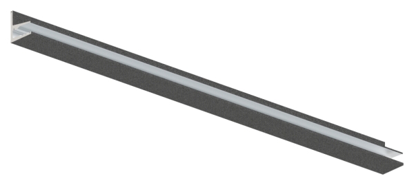 Vordachprofil eleganza canopy- L- 1605mm- DB703-88-11VDE-1600.DB703