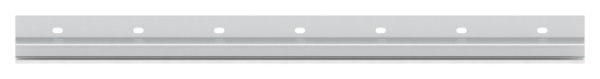 Vordachprofil Aluminium L = 1405 mm eloxiert E4-EV1-88-11VDE-1400.ALU