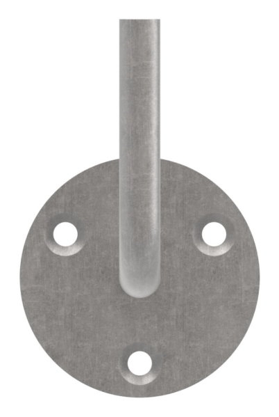 Handlaufhalter Stahl Ronde 70x4 mm Buegel Ø12 mm zum Anschweissen-30-1418.8