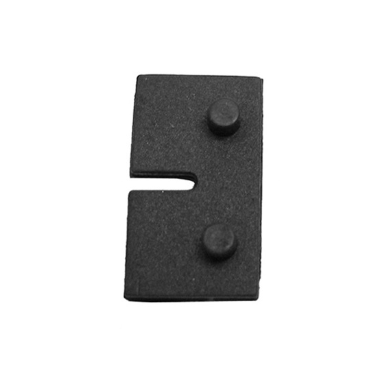 1 Paar Gummis zu Glasklemme 45x45x27 mm fuer 6-76 mm Glas VSG-10-3007-A.0