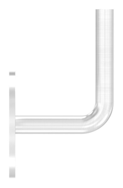 Handlaufhalter V2A Ronde 70x4mm Buegel 12mm Wandabstand 62mm zum Anschweissen-88-1150300-240-V.62