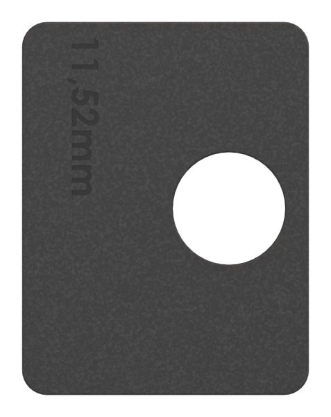 Gummieinlage Gummi fuer VSG-Glas 11-52 mm fuer Modell 26-88-1126115.GU