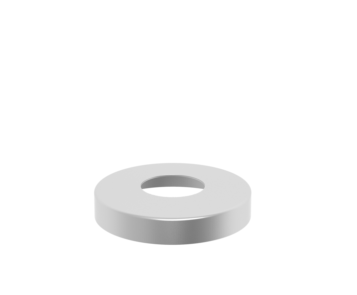 Pfostenrosette Edelstahl AISI 304 rund geschliffen zur Abdeckung-89-11A0512050-A.4