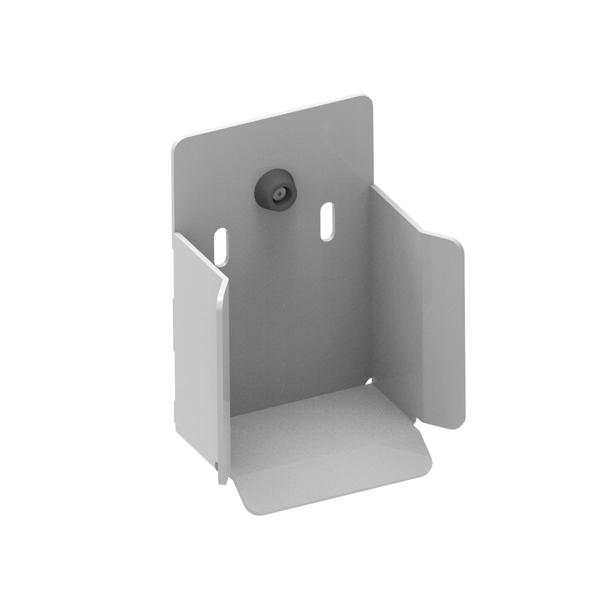 Auflaufschuh Stahl verzinkt fuer Schiebetorprofil 136 x 142 mm zum Anschrauben-89-11H15P145-A.4