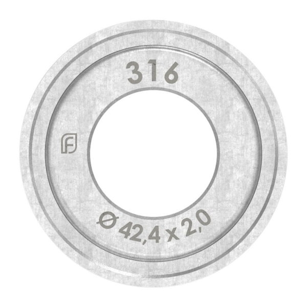 Verbinder fuer Nutrohr 42-4 x 1-5mm-  V4A-88-1160345.V4A
