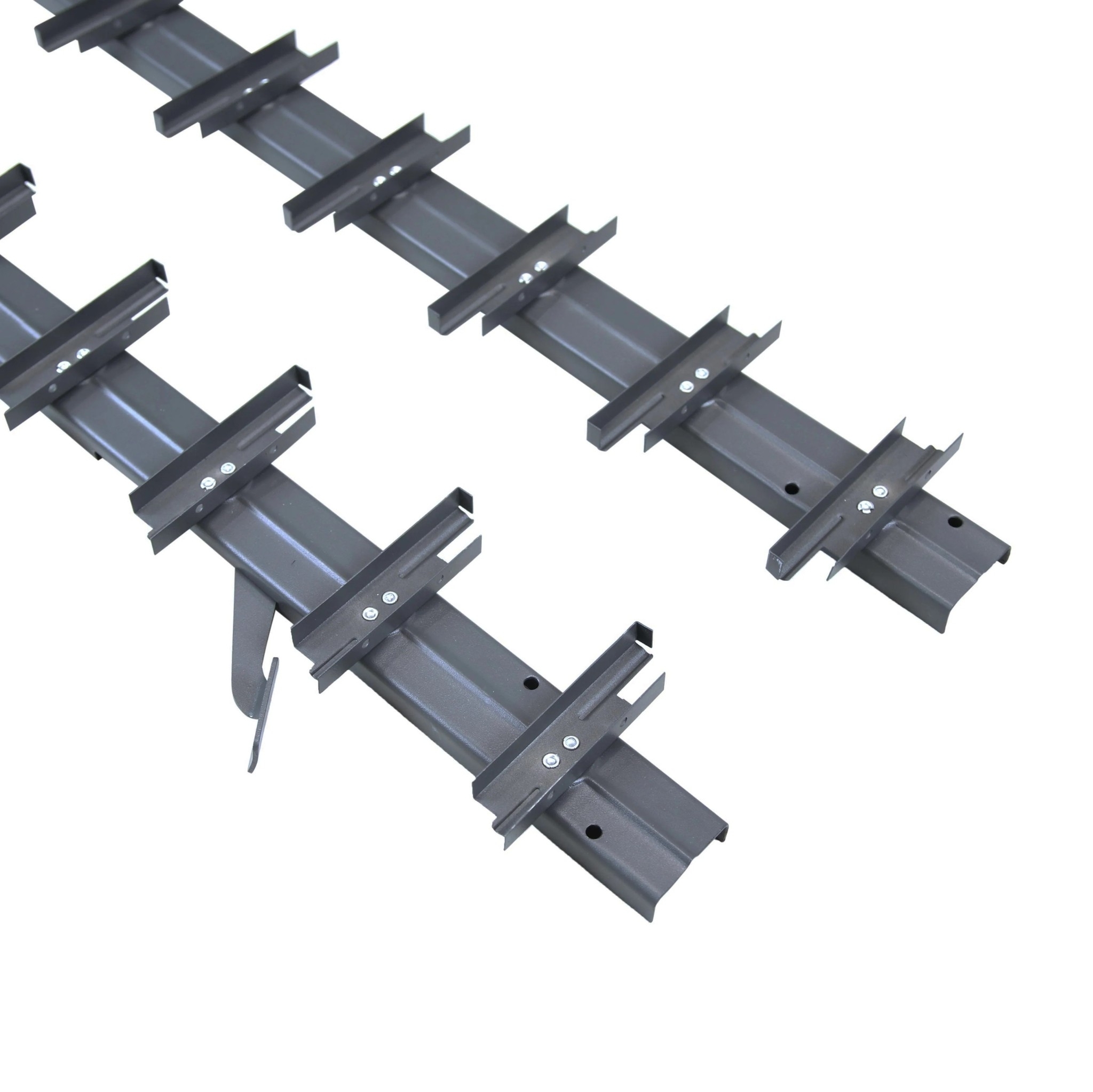 Jalousiesystem Aluminium L 1090 mm Anthrazit RAL 7016 Paar-89-11FGSWS1090ALR7016-A.4