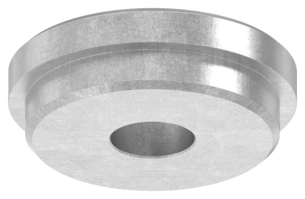 Stahlkappe flach fuer Rohr 42-4 x 2-5mm mit Bohrung 12-3mm-88-11164.4201